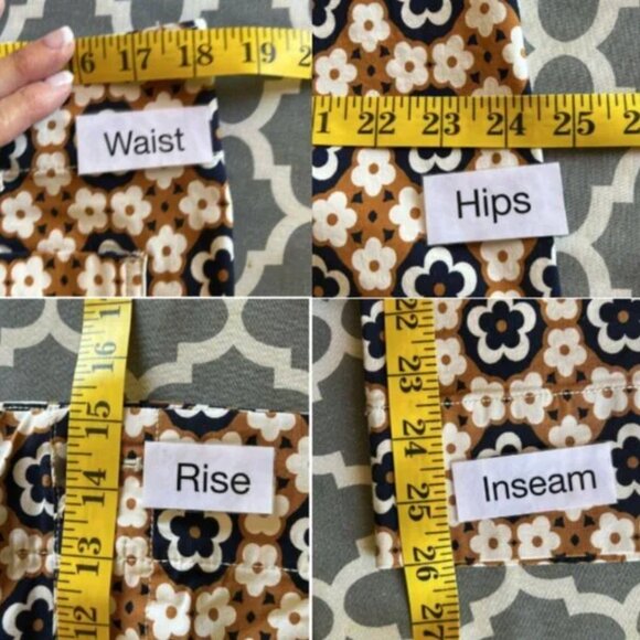 Anthroplogie MAEVE Colette Cropped Wide-Leg Pants size 34 - Picture 8 of 15